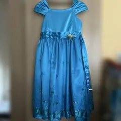 水色ドレス140