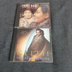 Carmen McRae & Keith Washington CDセット