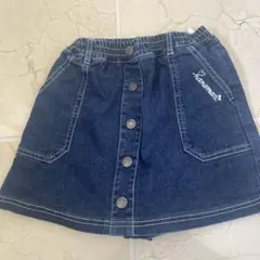 ハレモニ　デニム ダークブルー 半ズボン