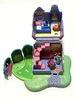 【レア】DISNEY　シンデレラ城　ポリーポケット 状態良好！ポーリーポケット 箱入り新品 シンデレラ城 ディズニー その他