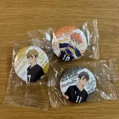 日向翔陽・影山飛雄・宮侑 缶バッジ 3個セット