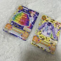 アイカツ カラフルリボンスカート & フルーツカラー