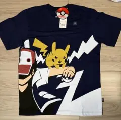 ユニクロ 2019 ポケモン ピカチュウ サトシ Tシャツ Mサイズ