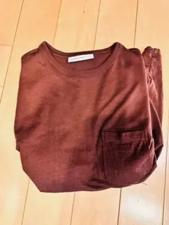 icebreaker エンジ　ポケット付き Tシャツ XSのサムネイル