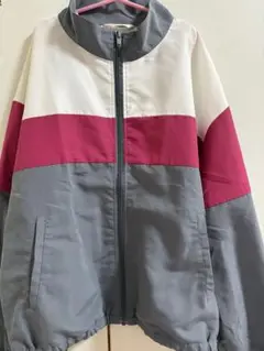 ehka sopo カラーブロッキンブルゾン