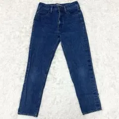 【完売品】YANUK×金子綾ハイライズスリムテーパードデニムパンツBLUE 25