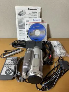 NV-GS250 パナソニック デジタルビデオカメラ 2台ダビング用セット
