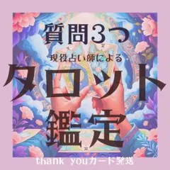 質問3つ⭐︎YES NOでお答えします　タロット　占い