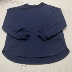 ネイビー 長袖トレーナー 120cm