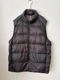 UNIQLO ULTRA LIGHT DOWN ダウンベスト ブラック　XL