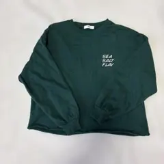 WEGO スウェット ダークグリーン SEA SALT FLAVのサムネイル