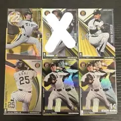 プロ野球オーナーズリーグ 阪神タイガース SS 6枚セット