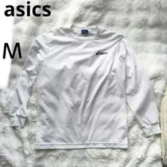 asics アシックス 長袖カットソー ホワイトＭ 訳あり品のサムネイル