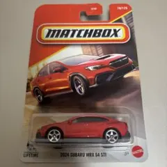 Matchbox 2024 SUBARU WRX S4 STI ミニカー