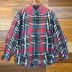 好配色&変形ポケット 90s GANT 3点留め ボタンダウン 長袖シャツ 古着のサムネイル