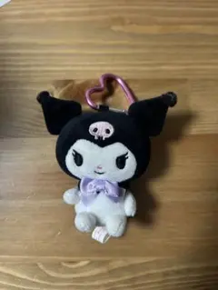 クロミちゃん　サンリオ　ハートカラビナ付きキーホルダー