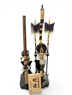 御弓太刀飾23号、本金蒔絵 御屏風漆芸28号、セット 御弓太刀飾23号、本金蒔絵 御屏風漆芸28号、セット - メルカリ