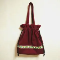 巾着バッグ バッグ