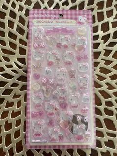 【国内正規品】ハローキティ ボンボンドロップシール ピンク