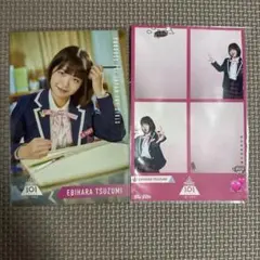 ME:I 海老原鼓　日プ　ポストカード　4カット　プリクラ