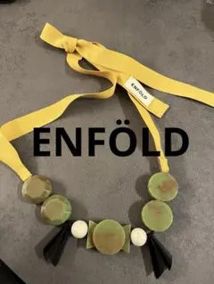 ENFÖLD エンフォルド　ネックレス　イエローのサムネイル