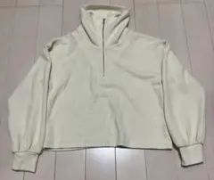 ブランシェス　クリーム色　ハイネックセーター 150