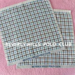 ポロクラブ 　ウォッシュタオル２枚セット 【未使用品】 ガーゼ×タオル生地