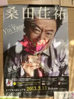 桑田佳祐 Yin Yang ポスター