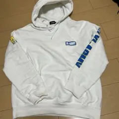 XLARGE エクストララージ　XL-ARMY ホワイト パーカー　XLサイズ