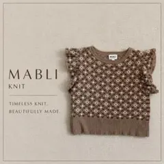 MABLI ニット 12M - メルカリ