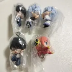 銀魂 つまんでつなげてマスコット 5個セット