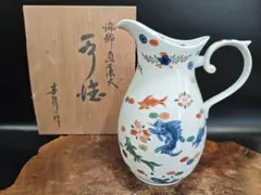 京焼 平安 清昌 五彩 色絵 鳳凰 茶銚 急須 茶道具 煎茶道具 茶器 木箱