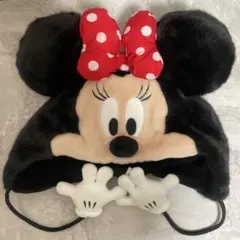 ミニーマウス ファーキャップ