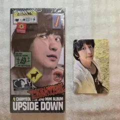 チャニョル UPSIDE DOWN Selfie ver 開封済み トレカ付き - メルカリ