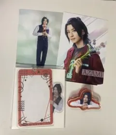 エーステ ACT3 カプセルトイ クリップ フォトカードスリーブ 秋組 莇