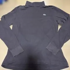 LACOSTE ラコステ 薄手タートルネック セーター 茶色 ブラウン