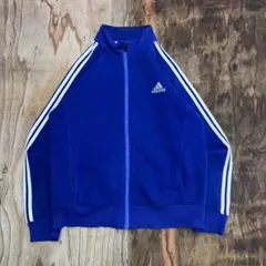 アディダス 00s Y2K パフォーマンスロゴ ジャージ ハイネック 古着