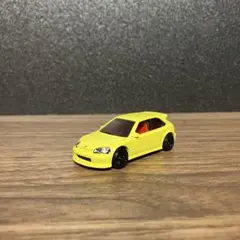 【訳アリ加工品】HotWheels Honda Civic EK9 イエローのサムネイル