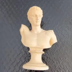 아이보리 흉상 조각상 약 15cm