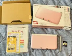 ニンテンドー3DS LL ピンク×ホワイト