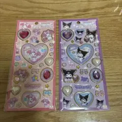 【新品未開封24時間以内発送】サンリオ ジュエルシール2種　クロミマイメロ