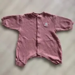 BREEZE ワッフル生地ロンパース 70