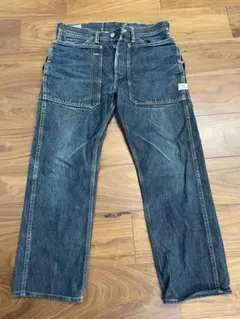 SASSAFRAS デニム ワークパンツ Sサイズのサムネイル