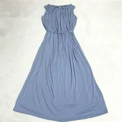 H&M エイチアンドエム◇ギャザーロングワンピース Aライン 綺麗め XS