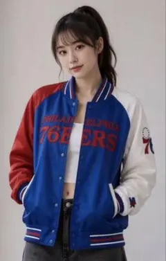 76ers Starter Raglan Varsity ジャケットのサムネイル