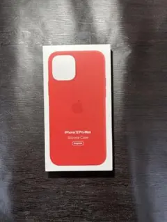 Iphone12Promaxシリコンケースです エレクトリックオレンジ