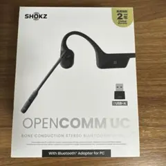 ★値下げ中★ Shokz OPENCOMM UC 骨伝導イヤホン