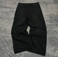 N.F.S - Baggy wide washed denim pants