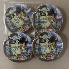 ONEPIECE バースディ缶バッジ キャベンディッシュ 4点セット ワンピース