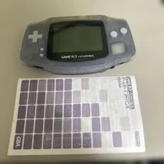 ゲームボーイアドバンス ミルキーブルー 説明書付